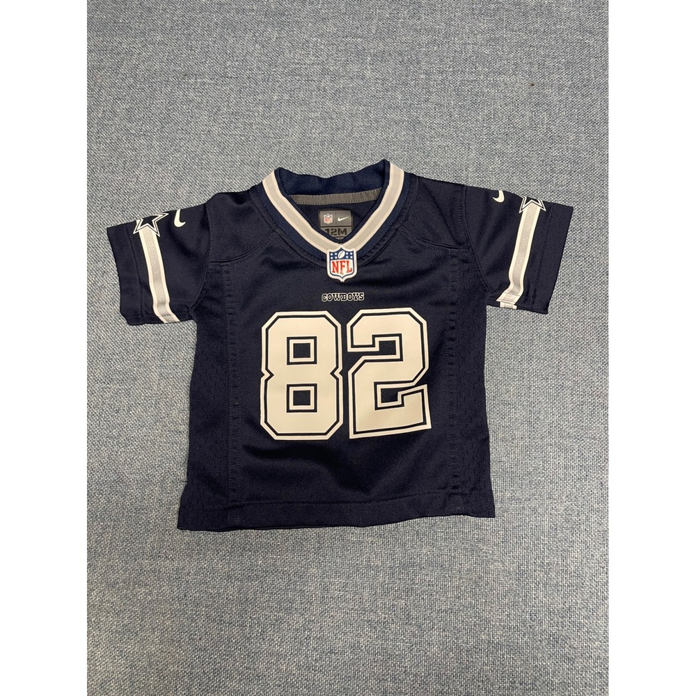 Nike Dallas Cowboys Jason Witten 82 Infant Jersey Navy Blue 12M NFL On Field